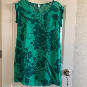 Green dress